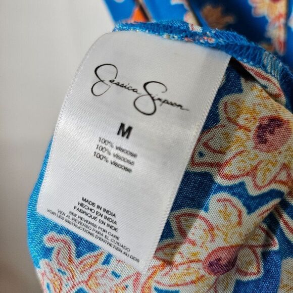 NWT JESSICA SIMPSON TOP & SKIRT PAIR FLORAL SUMMER OUTFIT SIZE M / L - Picture 6 of 16